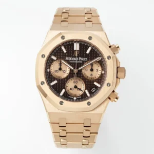 Royal Oak Chrono 26240 RG APSF Brown/RG Dial on RG Bracelet