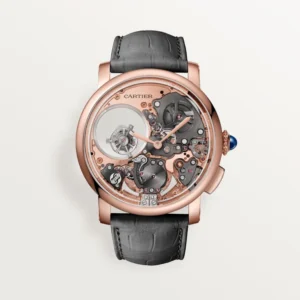 Cartier Rotonde de Cartier Minute Repeater Mysterious Double Tourbillon watch, 45 mm Rose Gold