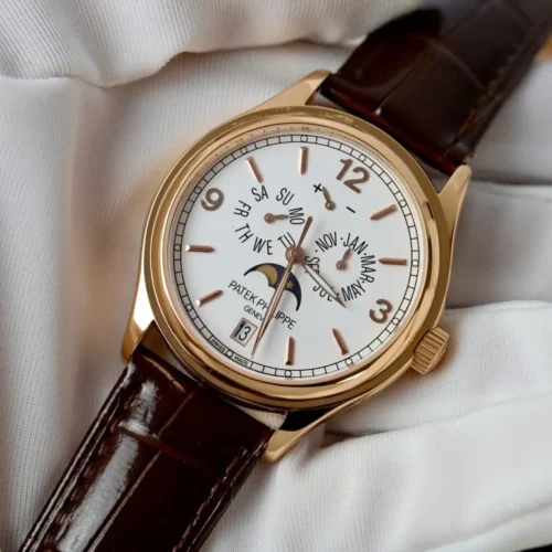 Patek Philippe Complications 5146 18K Gold Wrapped Custom 39mm Good Imitation Watch - Image 3