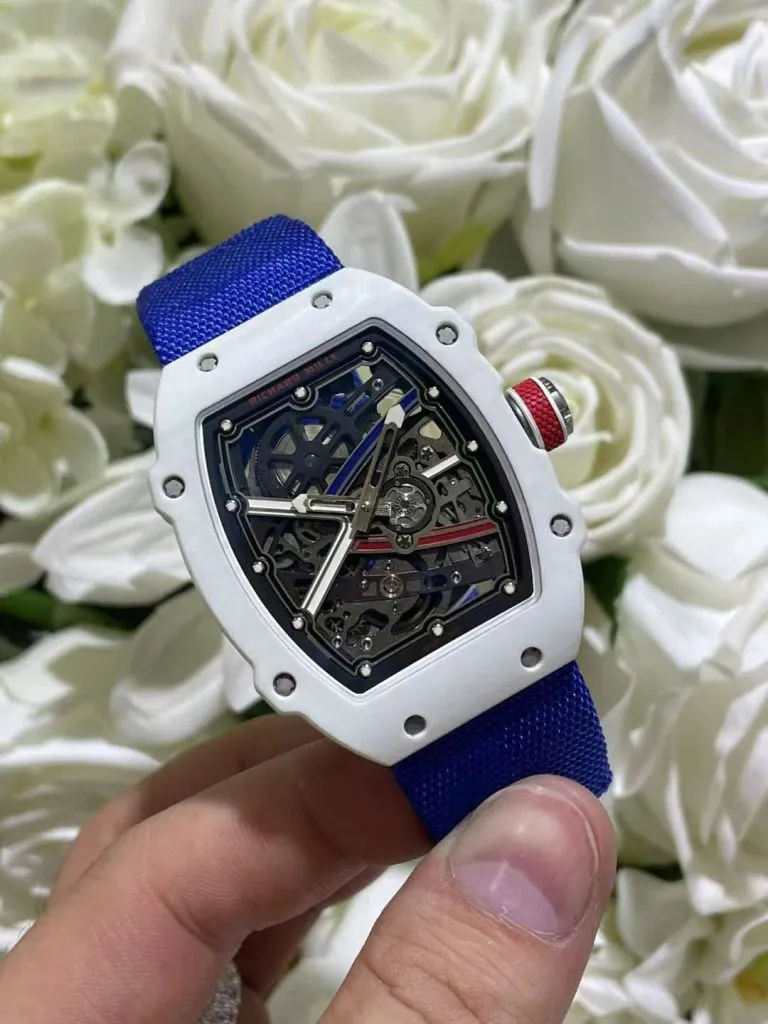 Richard Mille RM67-02 White Carbon Watch - Image 8