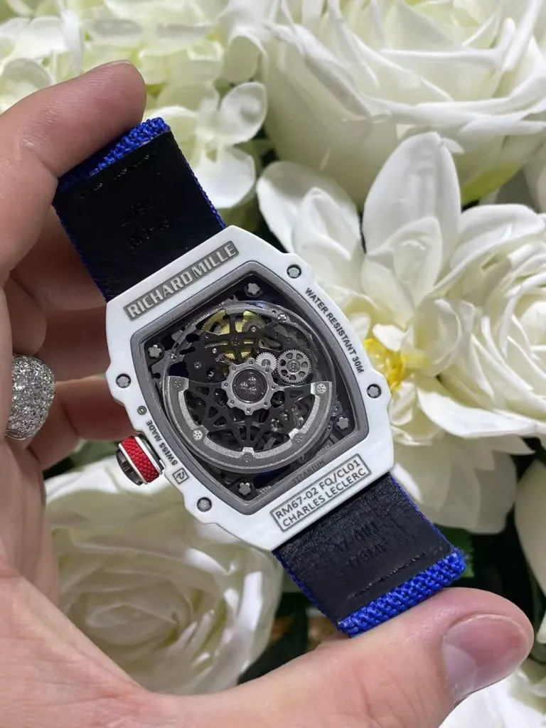 Richard Mille RM67-02 White Carbon Watch - Image 3