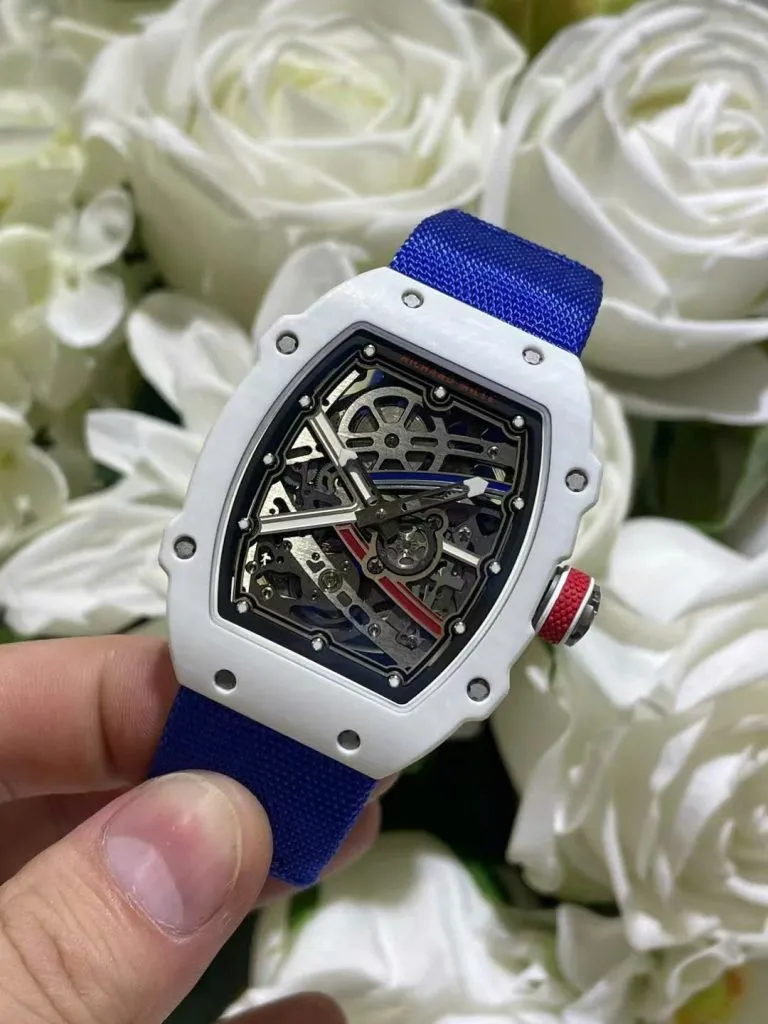 Richard Mille RM67-02 White Carbon Watch - Image 6