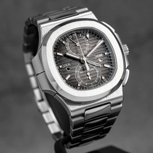 Patek Philippe Nautilus 5990/1A Travel Time Steel Black Dial - Image 3