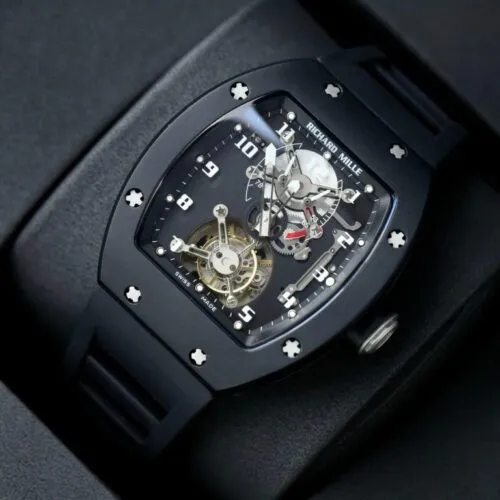 Richard Mille RM001 Tourbillon Black Ceramic 42mm - Image 4