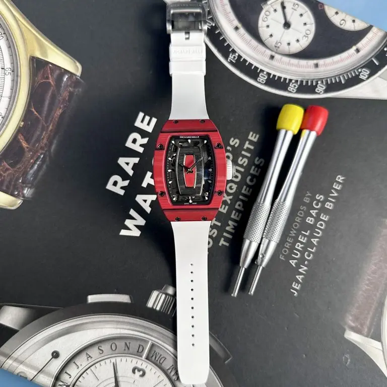 Richard Mille RM07-01 Red Carbon Rubber Strap 32x46mm-Richard-Mille-RM07-01-Red-Carbon-Rubber-Strap-32x46mm.webp