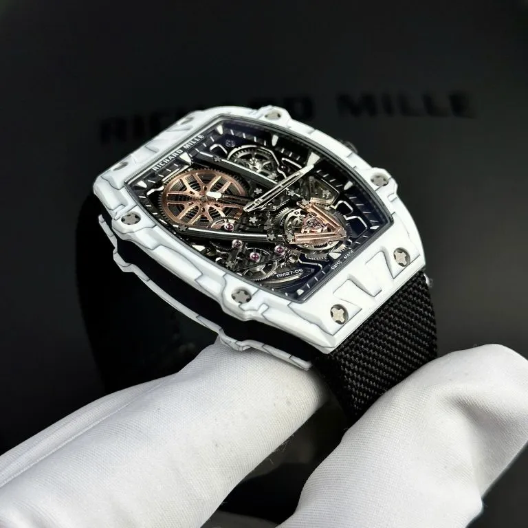Richard Mille RM27-05 Rafael Nadal White Carbon Case - Image 3