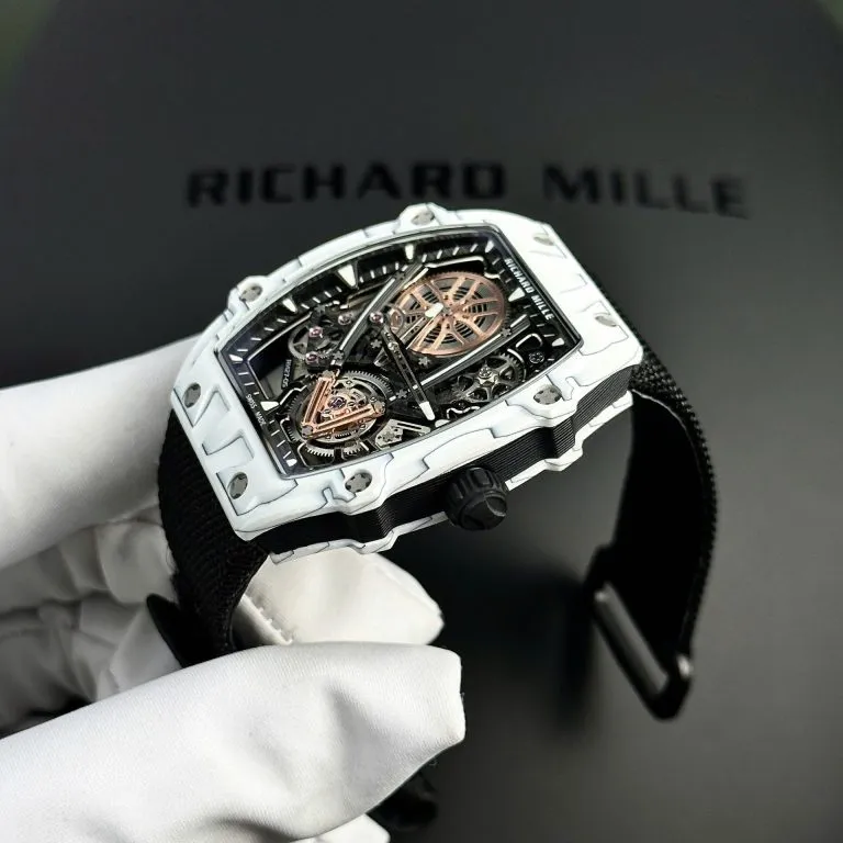 Richard Mille RM27-05 Rafael Nadal White Carbon Case - Image 5