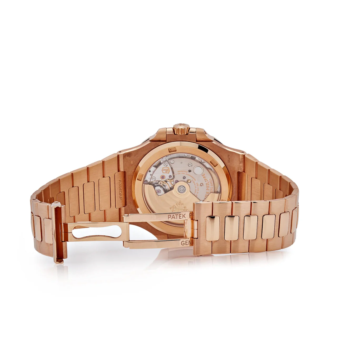 Nautilus 5711/1R PPF 1:1 Best Edition Brown Textured Dial on RG Bracelet 324CS - Image 4