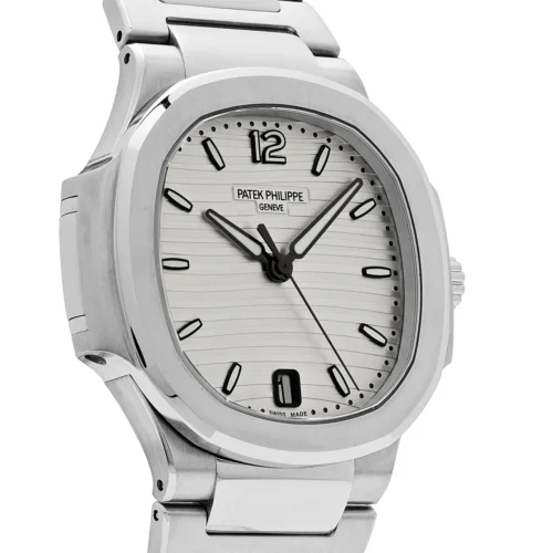 Nautilus 7118 Ladies 3KF 1:1 Best Edition White Dial on SS Bracelet A324 Super Clone - Image 4