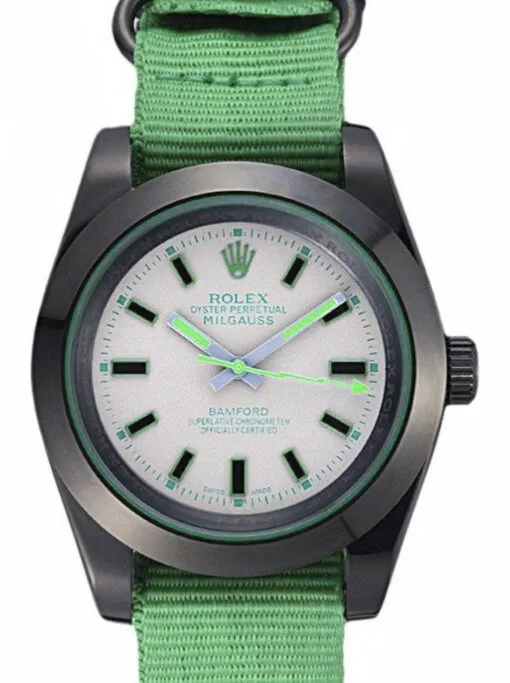 Rolex Milgauss 40mm Green Dial - Image 6