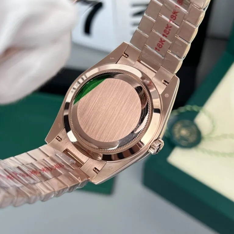 Rolex Day-Date 18K Gold Wrapped Chocolate Dial GM Factory V2 40mm - Image 4