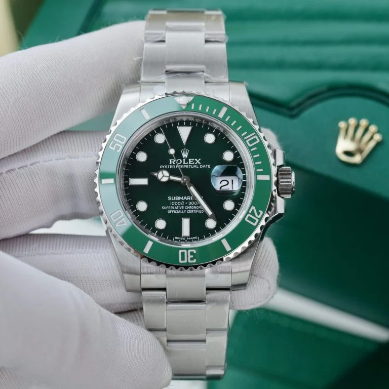 Rolex Submariner 40mm 116610LV 904L Steel EWEF 1:1 Best Edition Green Dial Super Clone