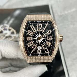Franck Muller V45 SC DT Best Replica Watch Black ABF Factory 45mm