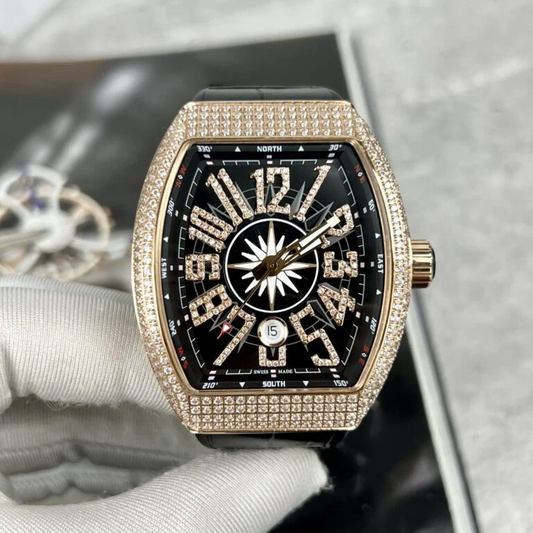 Franck Muller V45 SC DT Best Replica Watch Black ABF Factory 45mm
