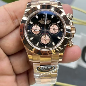 Rolex 126505 Cosmograph Daytona 18K Rose Gold with Black Dial