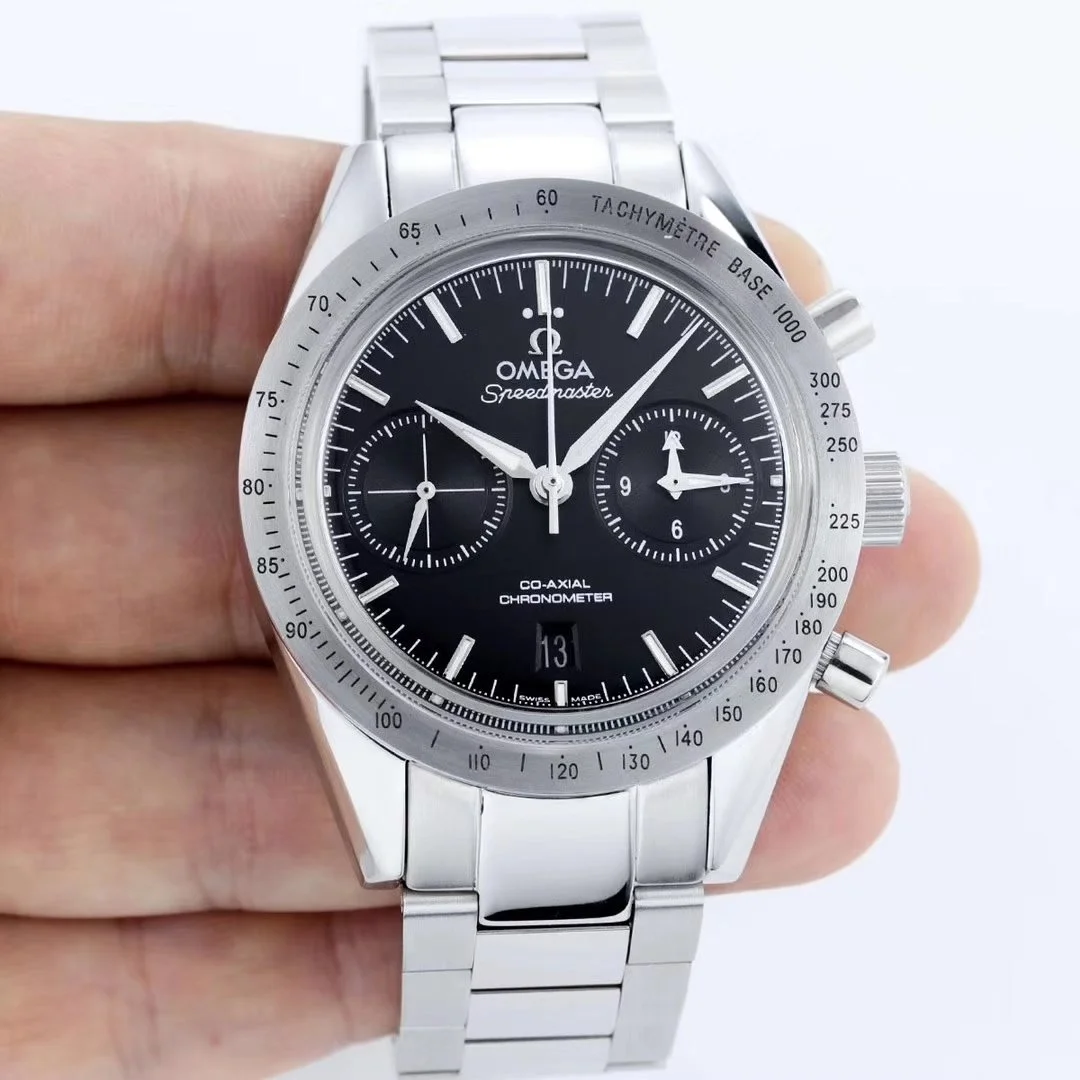 Omega Speedmaster Series Running Seconds Chronograph Mechanical Men’s Watch