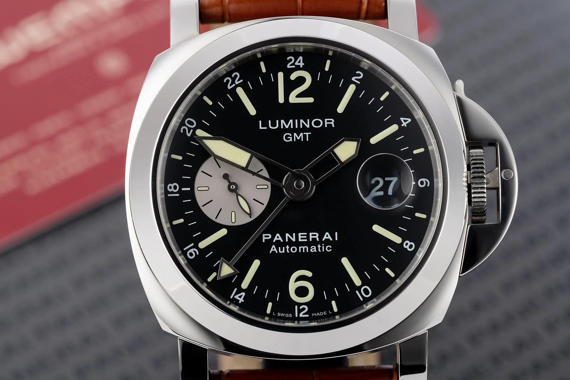 PAM088 R Luminor GMT 44mm VSF 1:1 Best Edition Replica Watch