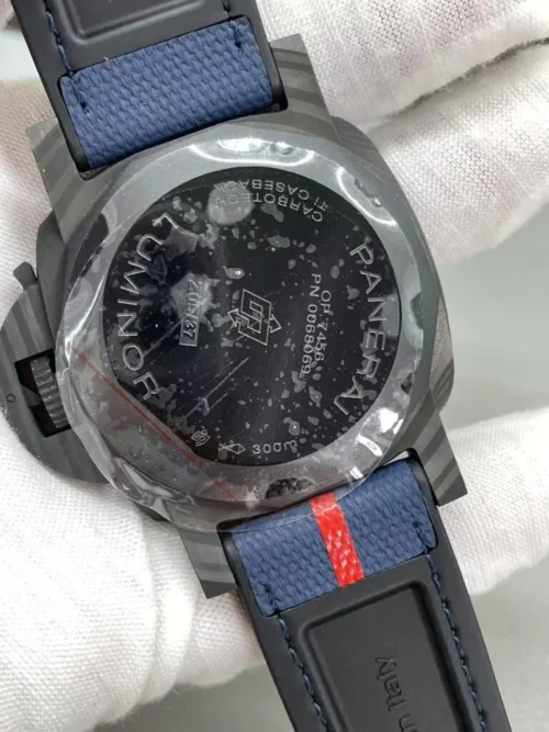 Luminor PAM1408 Luna Rossa 40mm DLC/NY Replica Watch - Image 3