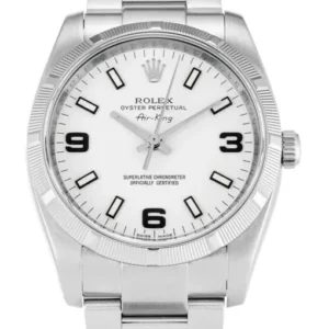 Rolex Air-King 34mm White Dial 114210 Super Clone