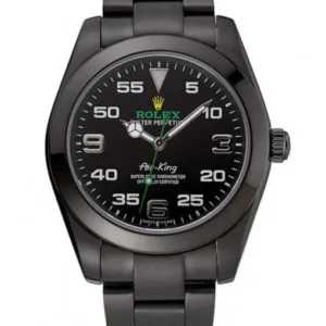 Rolex Air-King 38mm Black Dial 1454019 Super Clone