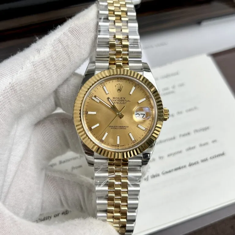 Rolex DateJust Yellow Dial EW Factory 36/41mm