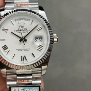 Rolex Day-Date 40 228239 Super Clone White Dial