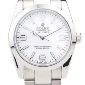 Rolex Explorer 37mm Silver Dial 98086 Super Clone