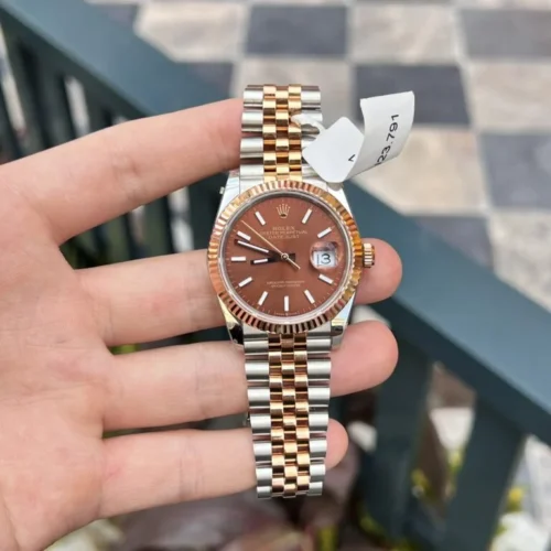 Rolex NEW 2024 Datejust 36 CHOCOLATE DIAL JUBILEE 126231 Super Clone