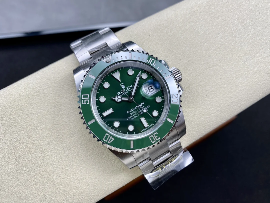 Rolex Submariner 116610LV Hulk Green Dial Green Ceramic Bezel Clean Factory 1:1 Best Edition Super Clone