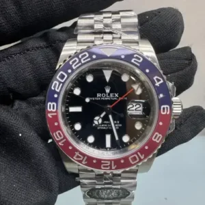 Rolex GMT Master II Black Dial Pepsi Super Clone 16710