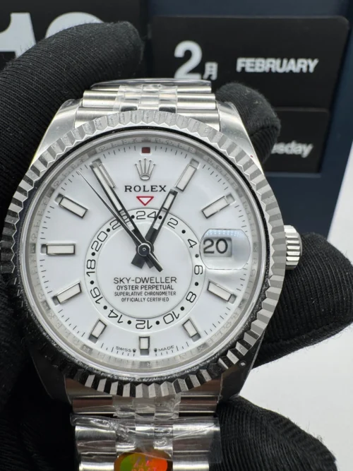 Sky-Dweller White Dial Jubilee Bracelet 326934 super clone