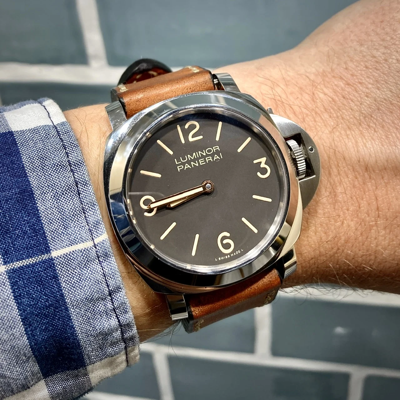Luminor PAM390 SS HWF 1:1 Best Edition Replica Watch