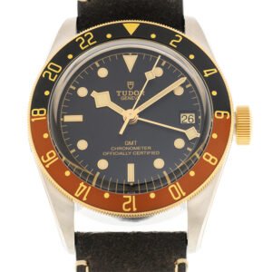 NEW TUDOR BLACK BAY GMT 79833MN-0003 LEATHER STRAP